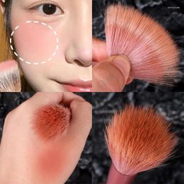 Makeup Brushes Natural Stippling Blush Brush Soft Professional Blusher Eyeshadow Highlight Bronzer Contour Powder Cosmetic Tools