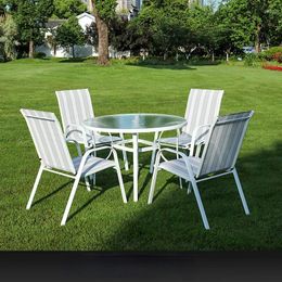 Camp Furniture Outdoor Waterproof Garden Courtyard Leisure Balcony Tables And Chairs Patio