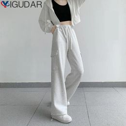 Women's Pants Harajuku Y2K Cargo Parachute Women Streetwear Vintage Hip Hop Wide Leg Joggers Baggy Sweatpants Clothing