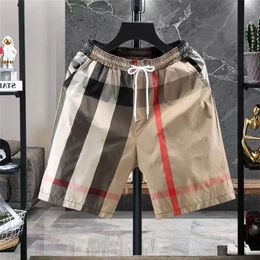 2023 novo verão novos shorts calças casuais masculinas moda fina impresso praia calças334w