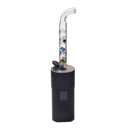 Straight Built in Beads Beaded 3D Cooling Glass Stem for Arizer Solo 2 Air 2 Max Air SE