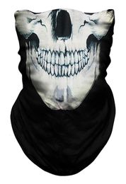 Skull Print Magic Scarf for Men Funny Wrap Masks Bandana Breathable Facemask Windproof Scarves Neck Decoration9774474