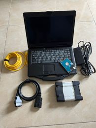 For BMW ICOM Next Auto Diagnostic Programming Tool with Computer CF53 8g Toughbook Laptop V03.2024 1TB HDD SSD