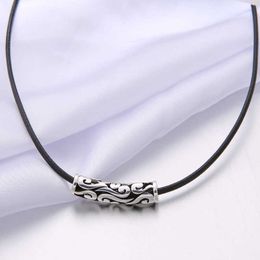 Anara S990 Foot Silver Pendant Online Popular Live Men's Necklace Lucky Cloud