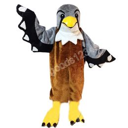 High quality Cute Eagle Mascot Costumes Halloween Fancy Party Dress Cartoon Character Carnival Xmas Advertising Birthday Party Costume Outfit