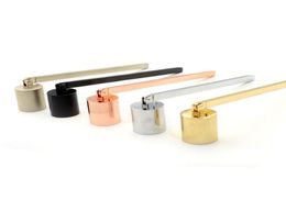 Stainless Steel Candle Flame Snuffer Wick Trimmer Tool Multi Colour Put Out Fire On Bell Easy To Use ZC02134409072