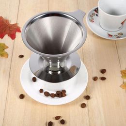Coffee Filters Filter Paperless Stainless Steel Portable Foldable Basket Tools Over Coffees Drip Mesh