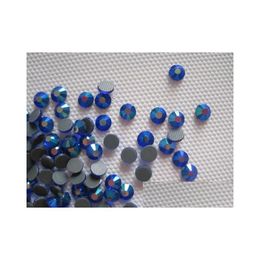 Rhinestones 16Ss 4Mm Dmc Fix Crystal Strass Rhinestone Iron-On Capri Blue Ab Glass Stones Ss16 Drop Delivery Jewelry Loose Beads Dhleu