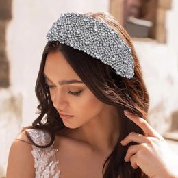 Headpieces HP363-S Silver Sparkly Bride Hair Decorations Wedding Birthday Woman Headwear With Rhinestone And Crystal Bridesmaid Headdress