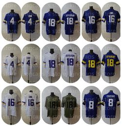 Football Jerseys Rugby18 Jefferson Hockenson Moss Smith Cousins Addison kingcaps Online Shop Jersey Tops Limited Jersey Shirts Tops training