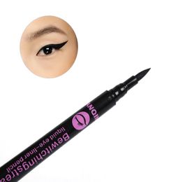 brand natural newest 1pc waterproof black eyeliner liquid eye liner pencil pen makeup comesticsm011712281715