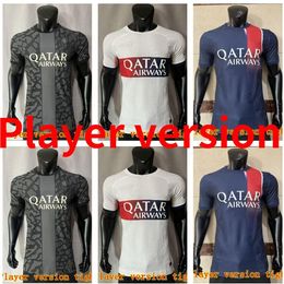 player version 2023 2024 DEMBELE MBAPPE soccer jersey maillot de foot LEE KANG IN RAMOS football shirt 23 24 ASENSIO hommes enfants fourth UGARTE Hernandez KOLO MUANI