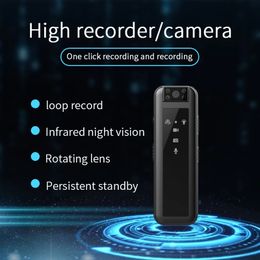 Mini Cameras 1080p mini DV camera highdefinition infrared night vision small law enforcement recorder portable outdoor sports 231025