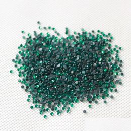 Rhinestones 6Ss 2Mm Dmc Crystal Fix Rhinestone Iron-On Emerald Stones Ss6 Drop Delivery Jewellery Loose Beads Dhzma