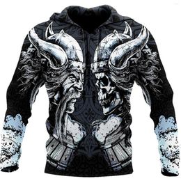 Men's Hoodies Viking Collection 3D Print Men Women Streetwear Hooded Long Sleeve Coat Sweatshirt Fashion Casual Y2k Clothing