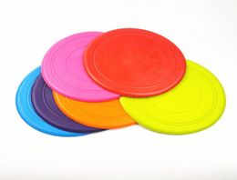 Dog Flying Disc Pets Silicone Flying Saucer Funny Cat Toy Dogs Toys Puppy Training Interactive for Medium Puppies Pet Supplies8639113