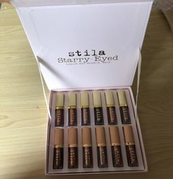 Eye For Elegance Set Starry-Eyed Liquid Eyeshadow Vault Travel Makeup Glow Set Eye Cosmetics For Girls 12 Colors4380200