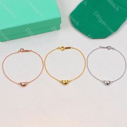 Luxury Chain Bracelet Designer Gold Bracelets For Women High Quality Exquisite Lady Jewelry Birthday Christmas Gift With Box