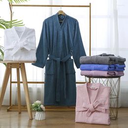 Women's Sleepwear Women Cotton Nightgown Autumn Towelling Robe Japanese Kimono Ladies Bathrobe El Spa