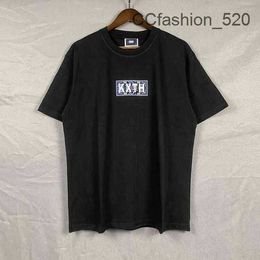 Kith t Shirt Kith Hot Air Balloon Kith T-shirt Men Women Fashion Casual Loose Women's Men's t Harajuku 2R56