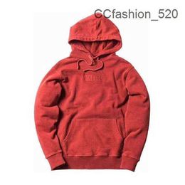 Kith Hoodie High Quality Thick Kith Box Hoodie Men Womenembroidery Black Red Pink Kith Sweatshirts Casual Loose Pullover O4DW