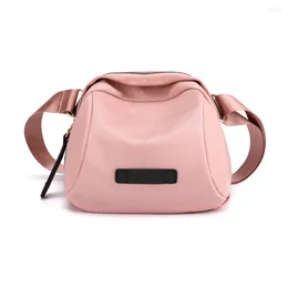 Evening Bags 2023 Portable Women's Nylon Crossbody Bag Top Zip Sling Leisure Fashion Handmade Shell HandBags For Woman Trendy Colourful