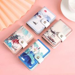 Card Holders ID Cards Anti Thief Coin Pouch Wallets Bag Scenery Cute Business Shield Holder Organiser Bank Credit Bus Cover