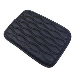 Interior Accessories Car Armrest Box Pad Protective Cushion Mat For Vehicle Black