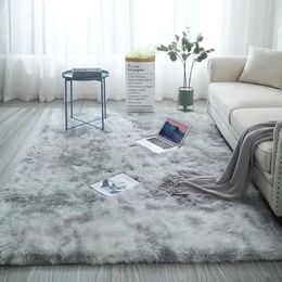 Carpet Plush Thick Bedroom Carpets Anti Slip Soft Rugs Large For Modern Living Room Long Hair Decoration 231026
