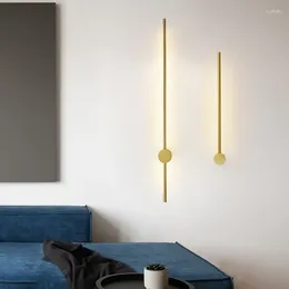 Wall Lamps Long Sconces Black Sconce Bed Lamp Penteadeira Camarim Living Room Decoration Accessories Lampen Modern