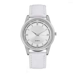 Wristwatches Luxury Minimalist Watch For Men Leather Strap Business Fashion Casual Quartz Watches Reloj Hombre