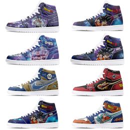 New Customized Shoes 1s DIY shoes Basketball Shoes men 1 women 1 Anime Customized Character Leisure Trend Outdoor Shoes