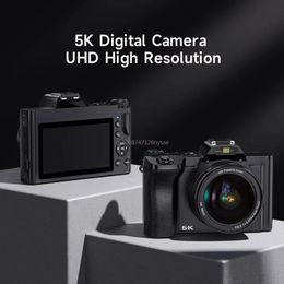 Digital Cameras 5K Camera High Definition 48 Million Pixels Wifi DSLR Cam Beauty Camcorder Vision 16X Digit Zoom 48MP Pography 231025