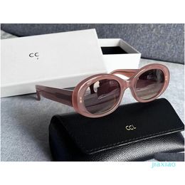 Sunglasses Retro Cats Eye For Women Oval French High Street Drop Delivery Fashion Accessories