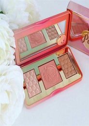 New Arrivals Hot New 3 Color Glow Include Highlighters Makeup Blush Eyeshadow Palette Waterproof Long Lasting1531868