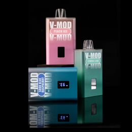 New Arrival V-Mod 10K 12K Puffs Rechargeable Mesh Coil Portable Box with Digital Rube Display Device