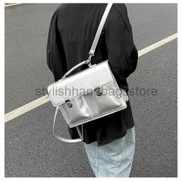 Style Backpacks Vintage Silver Street Pocket Slide Leisure Skateboard Women's Solid Backpackstylishhandbagsstore