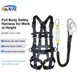 Climbing Harnesses Aerial Work Safety Belt High-altitude Rock Climbing Outdoor Expand Training Full Protective Supplies Construction 231025