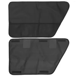 Dog Carrier 2 Pcs Car Mat Door Protector Pets Cover Scratch Resistant Guard Window Vehicle Accessories Hood