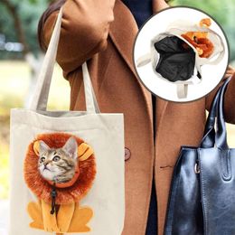 Dog Carrier Shoulder Bag Cat Tote Taking Pet Travel Breathable Sling Canvas Carrying Crossbody