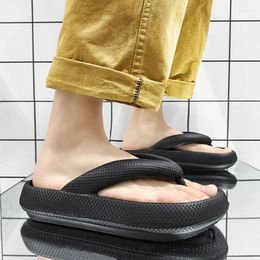 Chinelos masculinos casa eva flip flops mulheres interior ortopédico nuvem chinelo verão homem sandálias antiderrapante plataforma de banheiro