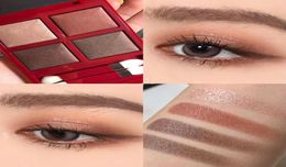 Premierlash Brand 4 colour Eyeshadow Palette Body Heat Cherry Disco Dust Suspiciou Matte Shimmer Makeup Palettes with brush Eyes C2740348