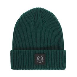 New Winter Knitted ISLAND Beanie men and women casual hats high-quality Knit Warm Beanies Hats Female Bonnet STONE Beanie Caps 17 Colours S-16