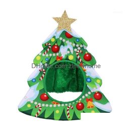 Christmas Decorations Cosplay Holiday Party Dance Performance Props Headgear Hat Festival Year Headwear Drop Delivery Home Garden Fest Dhmr8
