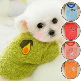 Dog Apparel Pet Cat Warm Vest Clothes Coat For Puppy Sweater Winter Apparels