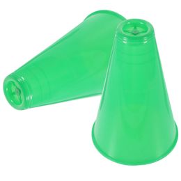 Cheerleading 2 PCS Game Accessories For Fans Megaphones Ser Party Bullhorn Mini Sports Favour Horns 231025