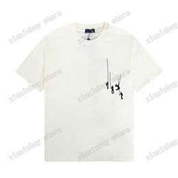 22ss Men Women Designers T-Shirts tee Balloon letters print short sleeve Man Crew Neck paris Fashion Streetwear white black S-XL2897