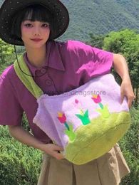 Cross Body Bags Floral and Summer Vintage Soft Casual Mini Handbag Women's Soulder Bagstylishhandbagsstore