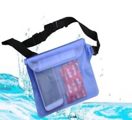 For Universal Waist Pack Waterproof Pouch Case Water Proof Bag Underwater Dry Pocket Cover For Cellphone mobile phone Samsung ipho5207168