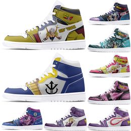 New Customized Shoes 1s DIY shoes Basketball Shoes Men 1 Women 1 Anime Customized Character Leisure Trend Outdoor sports